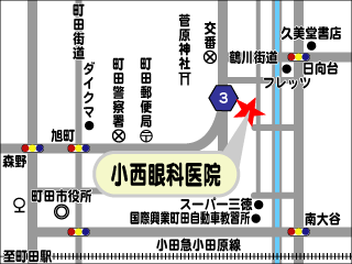 駅や目印からの道案内